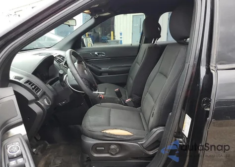 2017 Ford Explorer Police Interceptor из США, поврежденный, VIN 1FM5K8ARXHGC24547